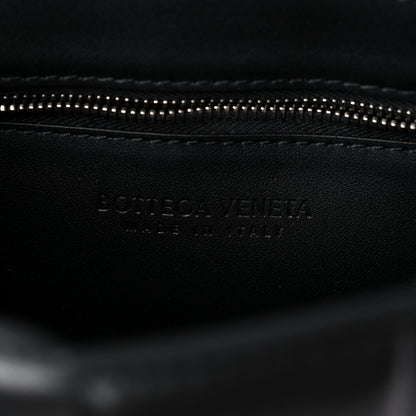 Bottega Veneta Lambskin Maxi Intreccio Padded Chain Cassette Crossbody Bag Black 6 of 8
