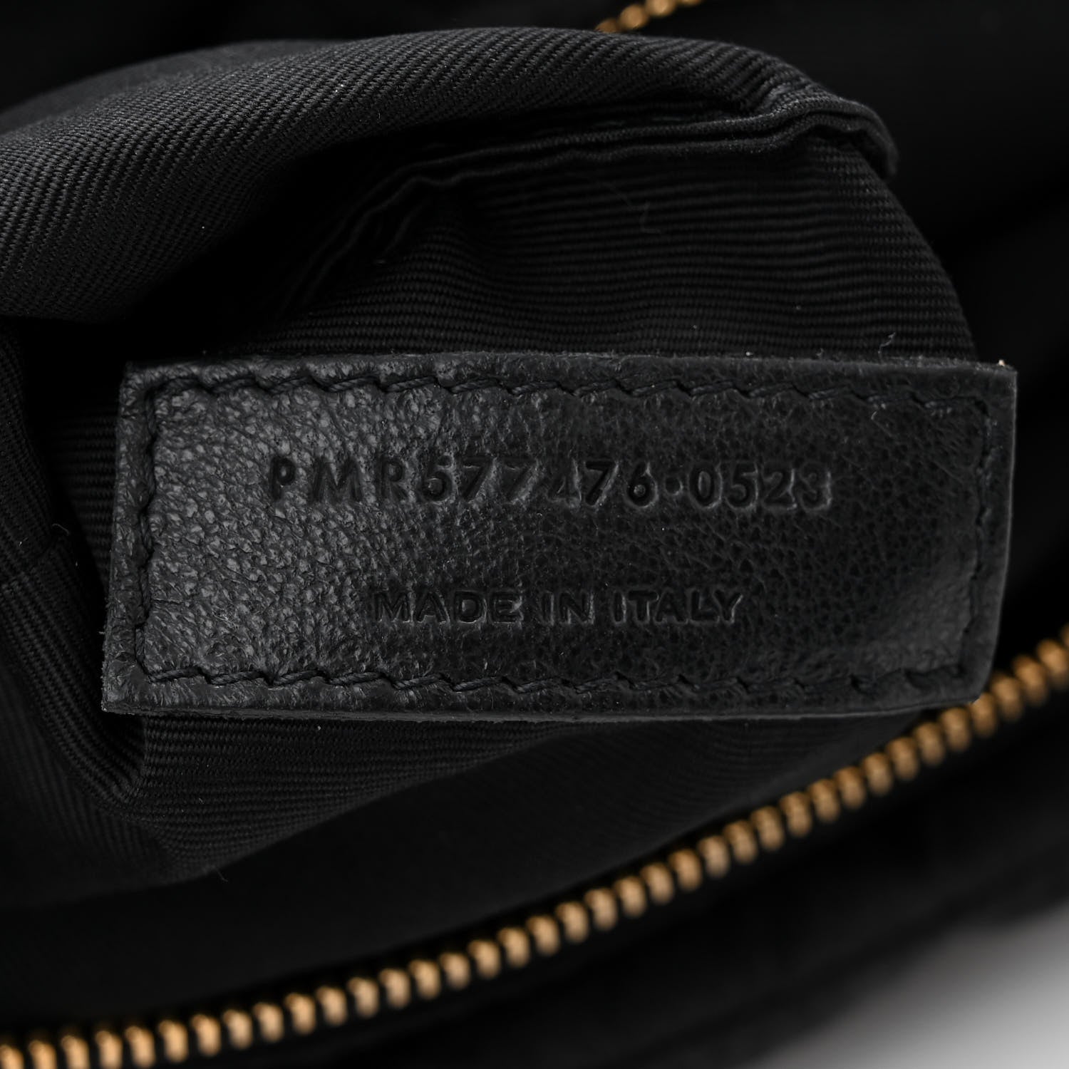 Saint Laurent Nylon Quilted Small Loulou Puffer Monogram Chain Satchel Black 7 of 10