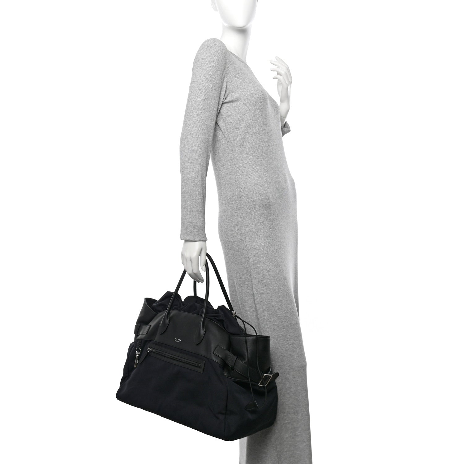The Row Nylon Margaux 17 Inside-Out Black 2 of 9