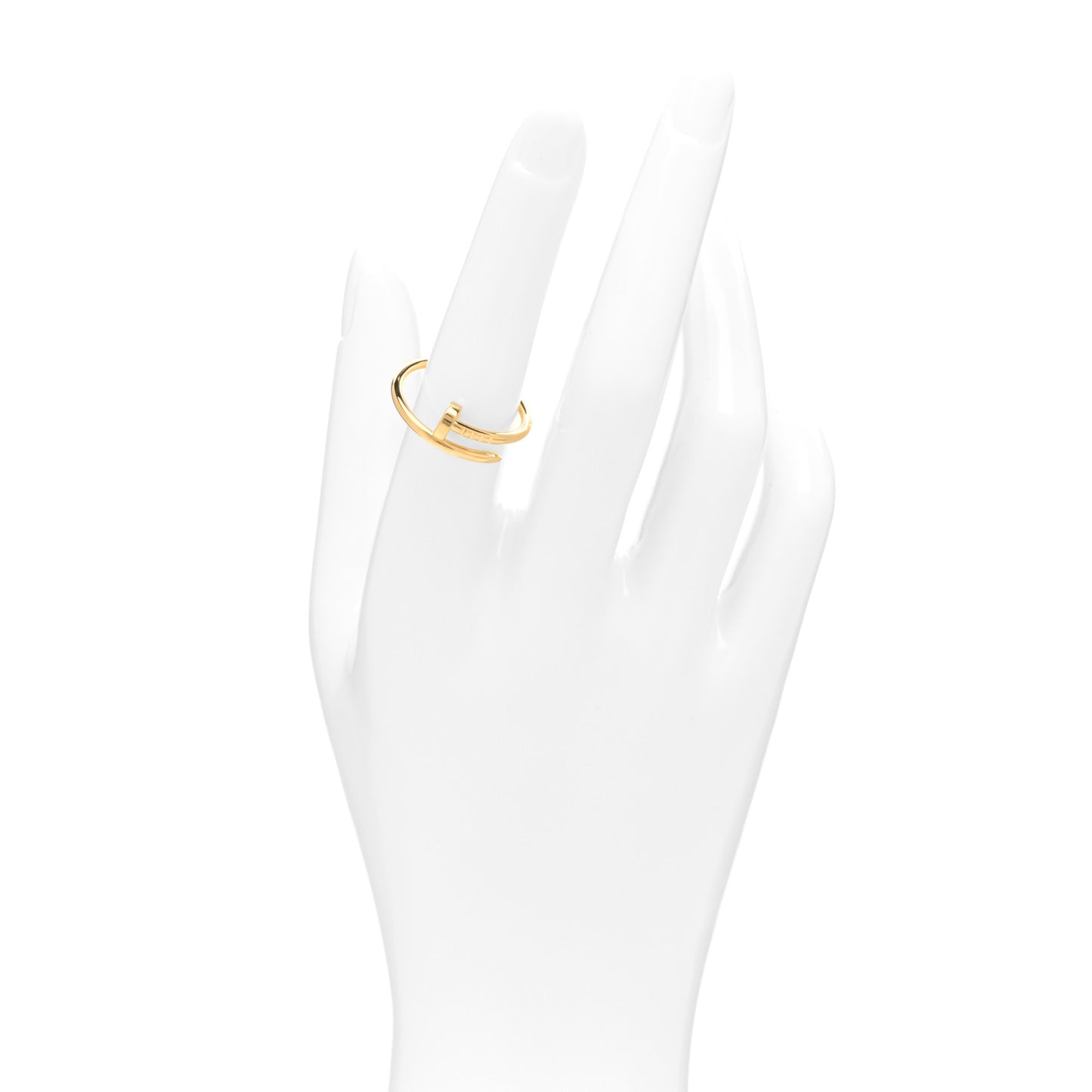 18K Yellow Gold Small Juste Un Clou Ring 55 7.25