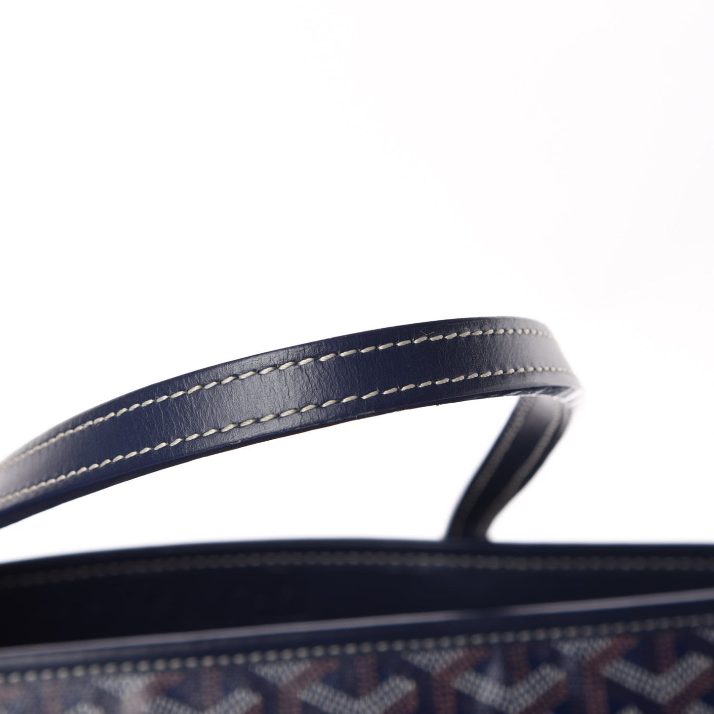 Goyardine Marquises Tote Navy