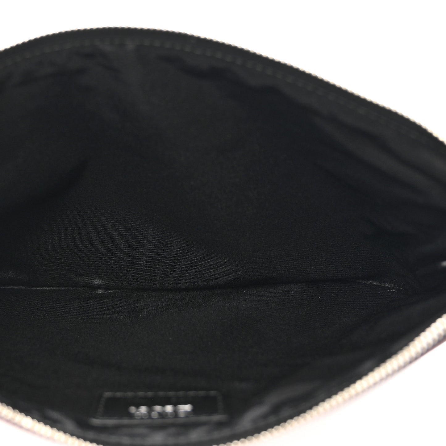 Coated Canvas CD Diamond Pouch Purple