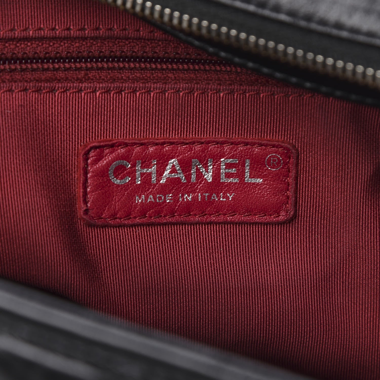 Chanel Aged Calfskin Quilted Medium Gabrielle Hobo Black 6 of 16