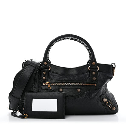 Balenciaga Agneau Giant 12 Rose Gold Hardware First Black 3 of 15