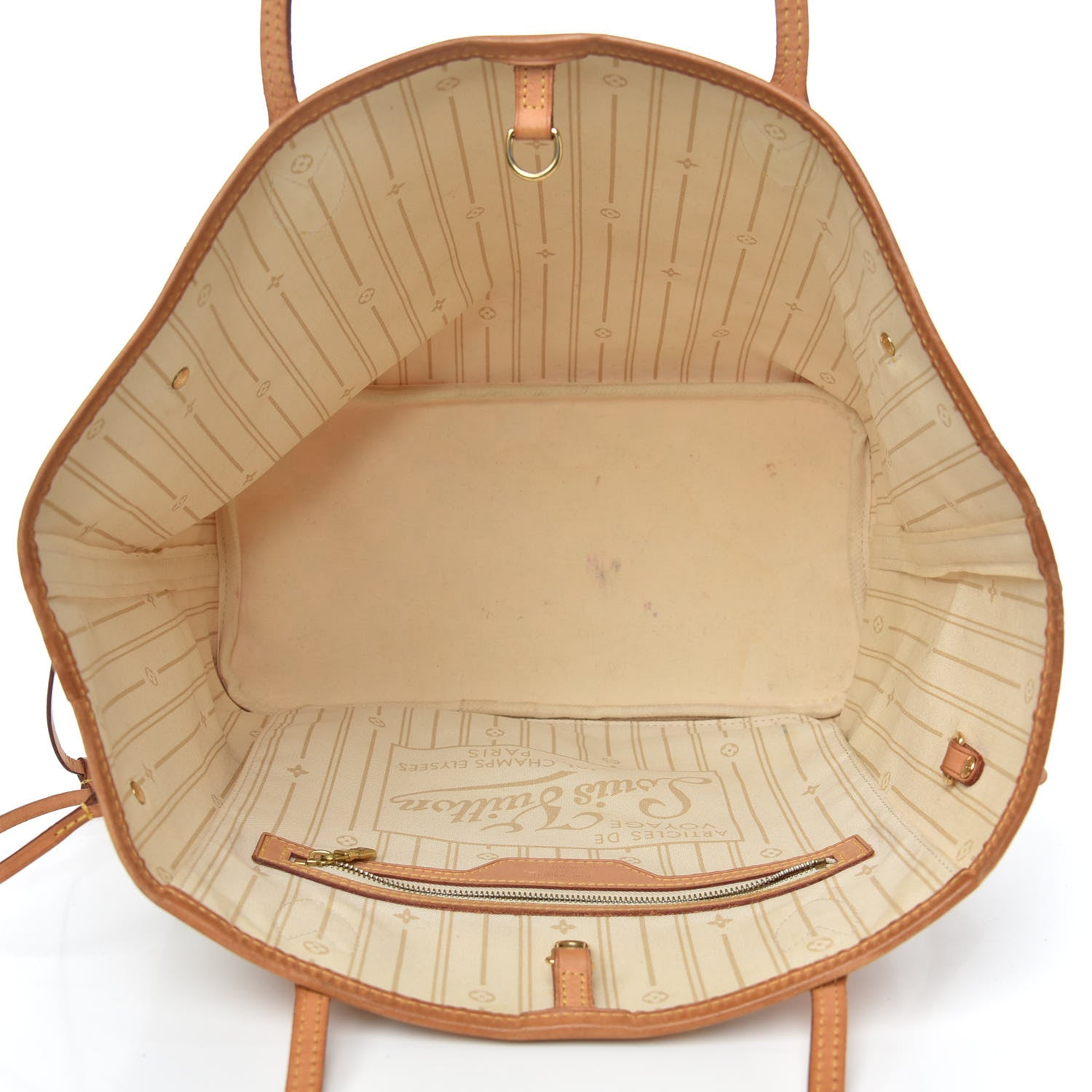 Louis Vuitton Damier Azur Neverfull MM 5 of 14