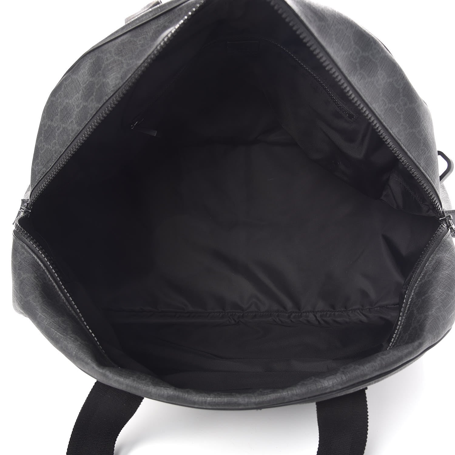 Gucci GG Supreme Monogram Duffle Bag Black 5 of 17