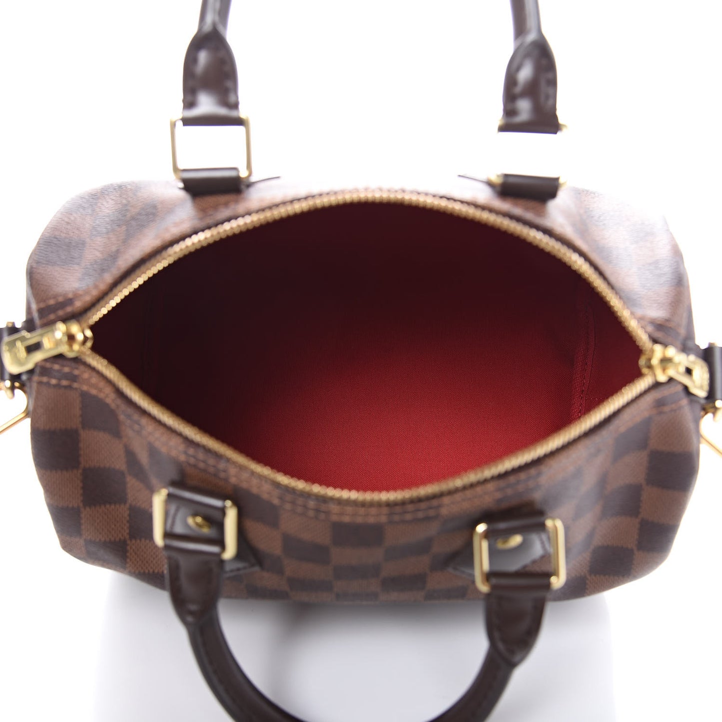 Damier Ebene Speedy Bandouliere 25