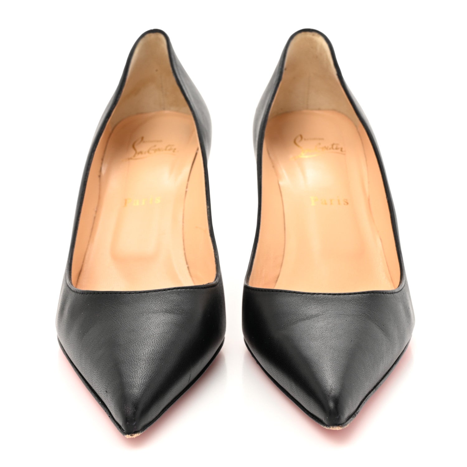 Christian Louboutin Nappa Clare 80 Pumps 38 Black 3 of 10