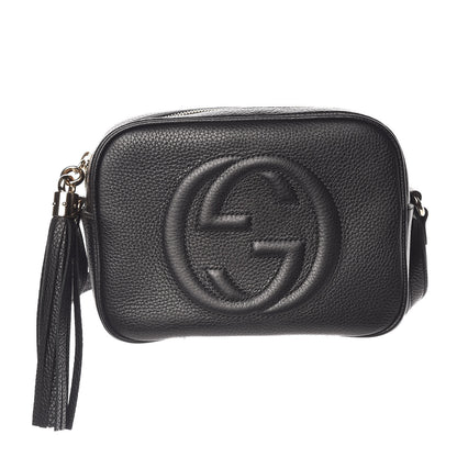 Gucci Pebbled Calfskin Small Soho Disco Bag Black 1 of 8