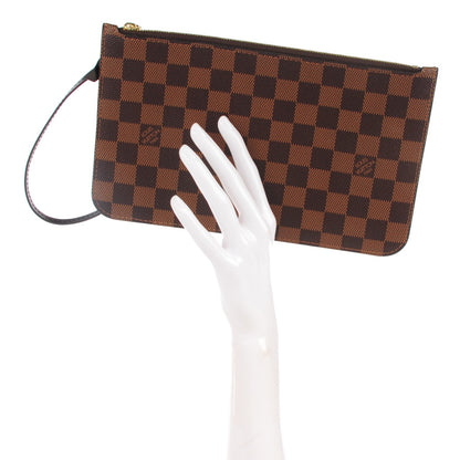 Louis Vuitton Damier Ebene Neverfull MM GM Pochette 2 of 8