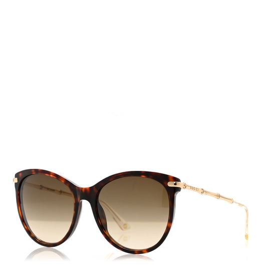 Bamboo Cat Eye Sunglasses GG3771/S Tortoise