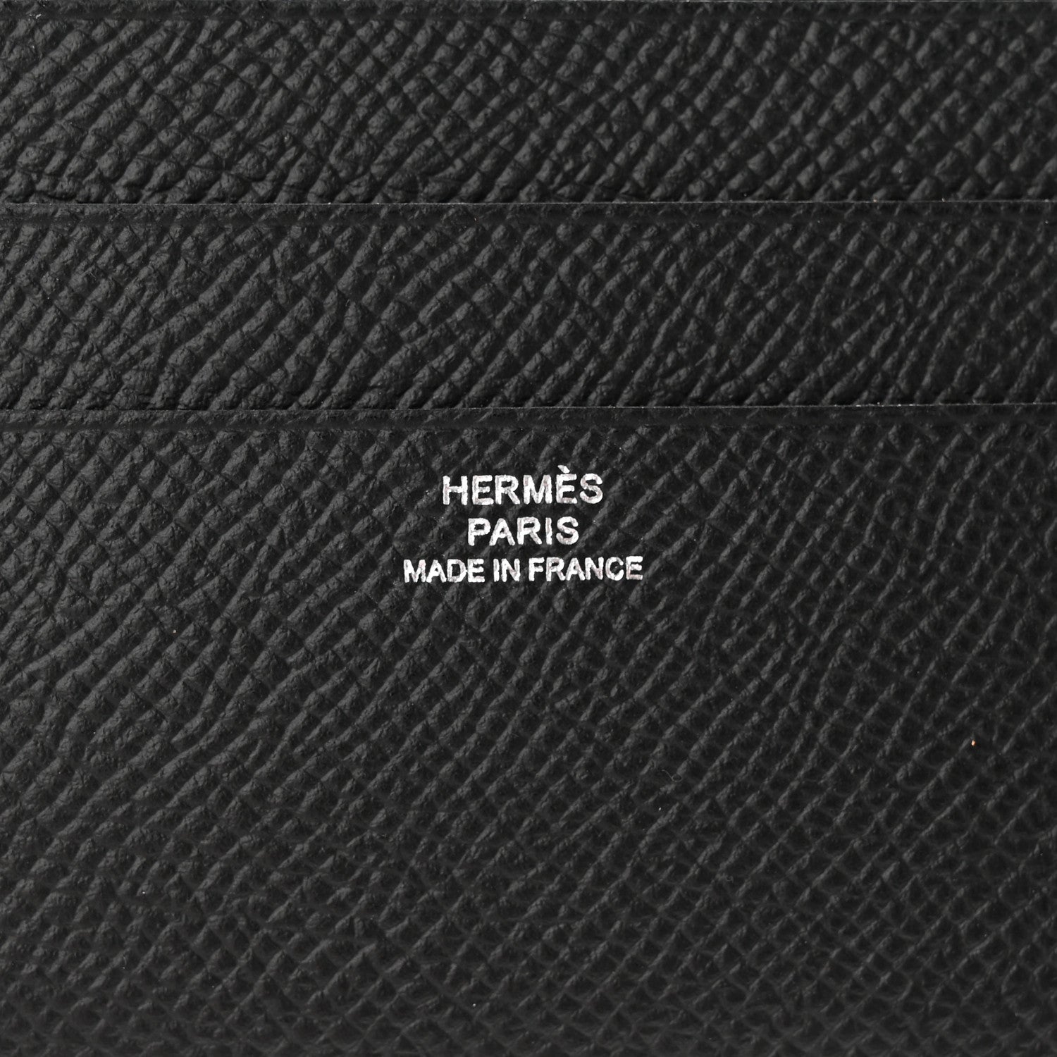 Hermes Epsom City 8CC Card Holder Black 6 of 7