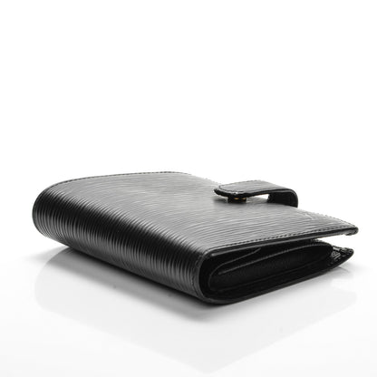 Louis Vuitton Epi Porte-Billets Compact Wallet Black 4 of 7