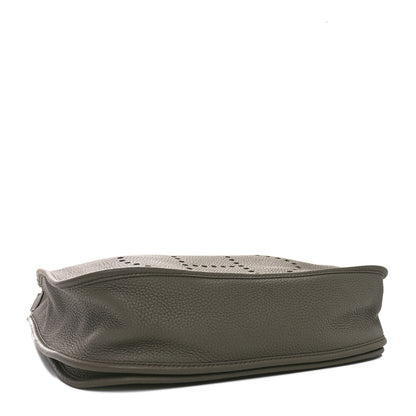 Hermes Taurillon Clemence Evelyne III GM Etain 4 of 10