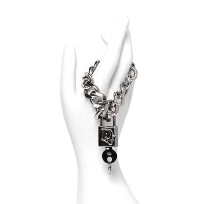 Christian Dior Metal Locket Chain Bracelet 2 of 4