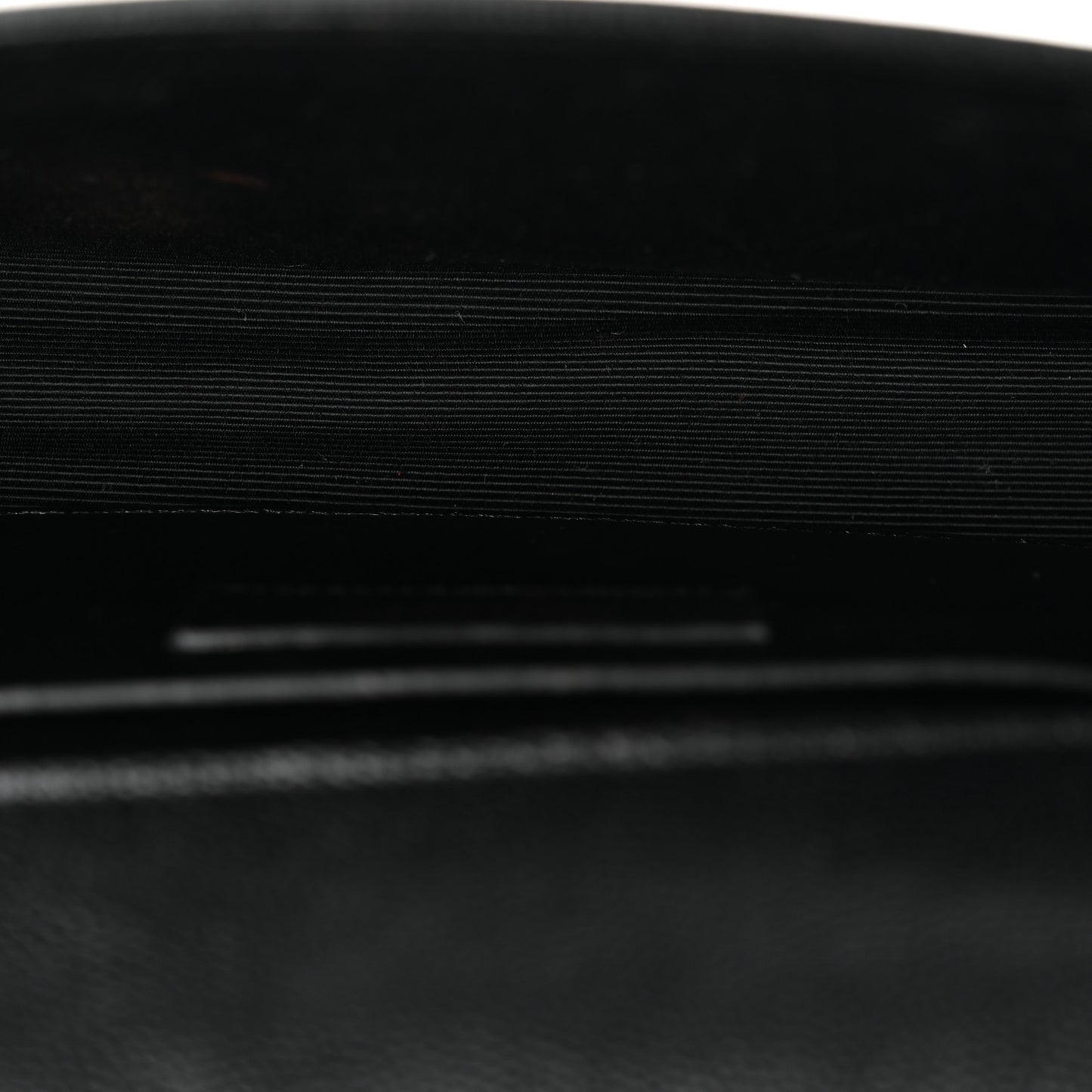 Grain De Poudre Monogram Cassandre Clutch Black