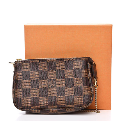 Louis Vuitton Damier Ebene Mini Pochette Accessories 10 of 10