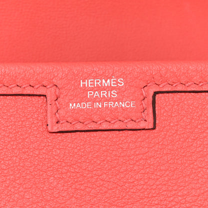 Hermes Swift Jige Elan 29 Clutch Rose Texas 6 of 7
