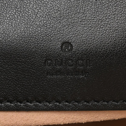 Gucci Calfskin Matelasse Mini GG Marmont 2.0 Bucket Bag Black 6 of 13