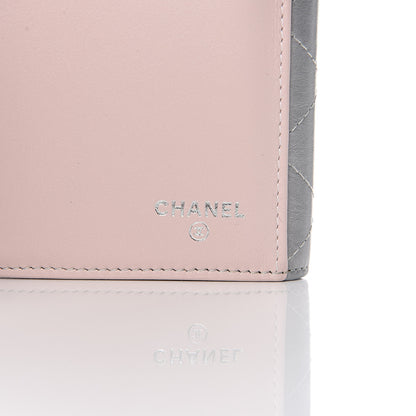 Chanel Aged Metallic Calfskin Large Palette Flap Wallet Silver 7 of 12