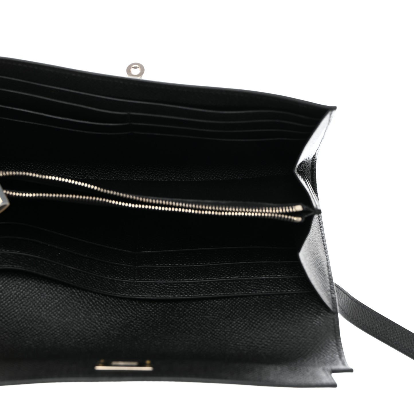 Epsom Kelly Longue Wallet Black