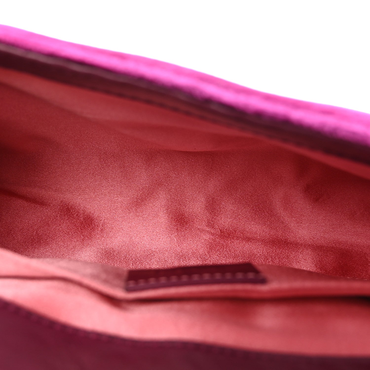 Gucci Velvet Matelasse Mini GG Marmont Shoulder Bag Fuchsia Violet Cyclamen 5 of 10