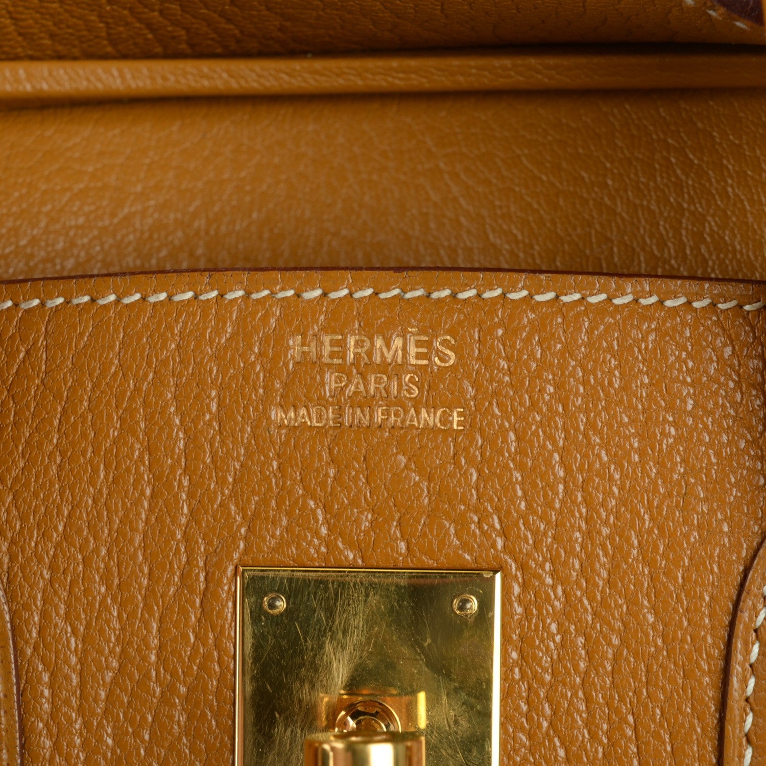 Hermes Chevre De Coromandel Birkin 35 Caramel 21 of 22