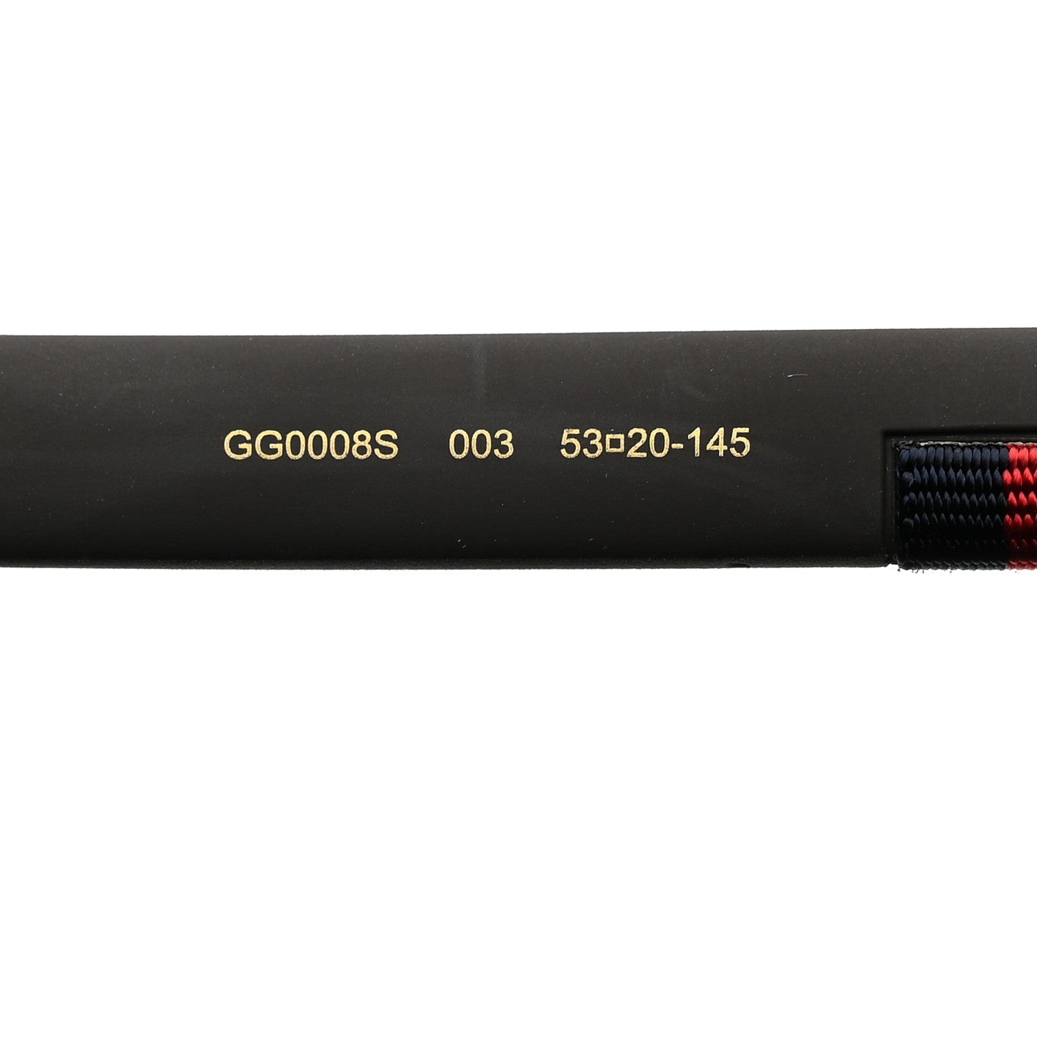 Gucci Web Square Frame Sunglasses GG0008S Tortoise 5 of 8