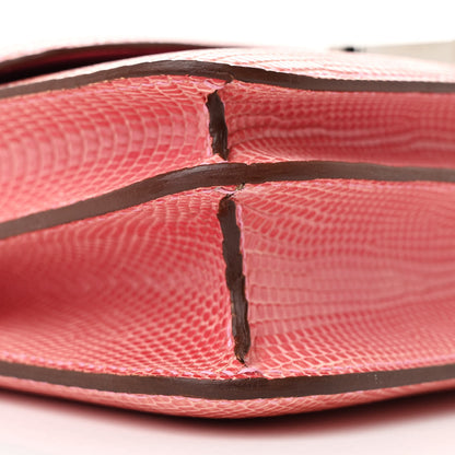 Hermes Lizard Constance Elan 25 5P Pink 10 of 16