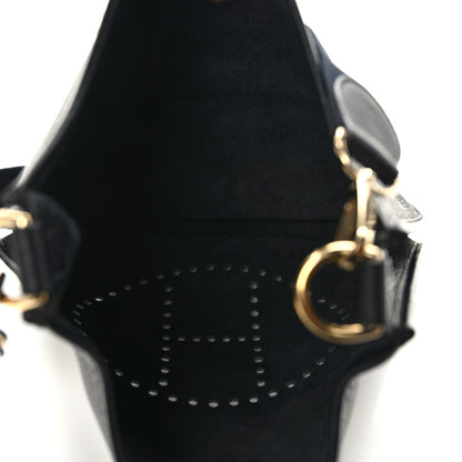 Hermes Taurillon Clemence Evelyne PM Black 5 of 9
