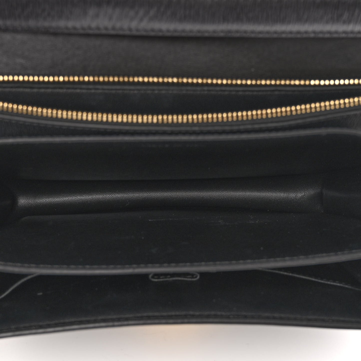 Liege Calfskin Medium Classic Box Flap Bag Black