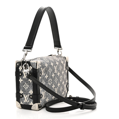 Louis Vuitton Monogram Jacquard Denim Side Trunk Grey 3 of 10