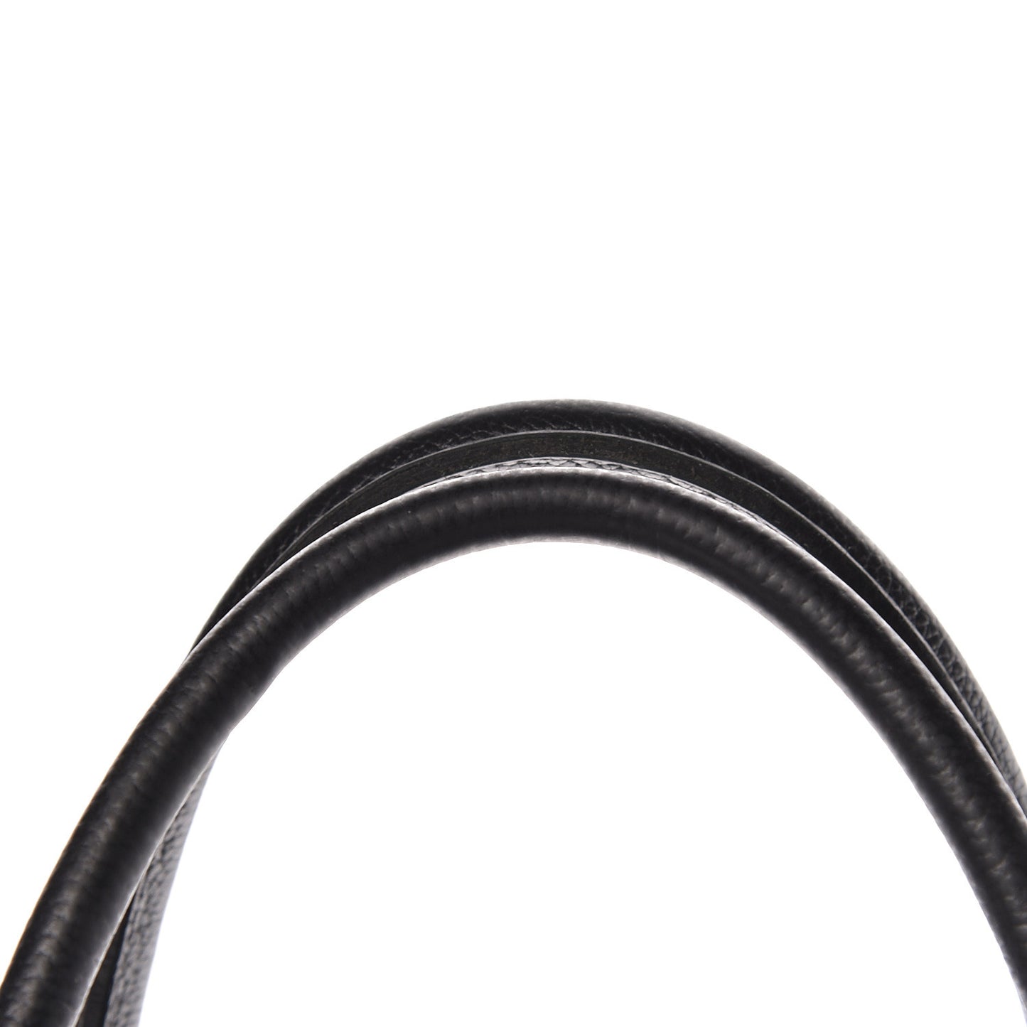 Calfskin Cerf Executive Shopper Tote Black