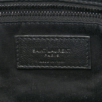Saint Laurent Crinkled Calfskin Matelasse Monogram Large Niki Shopper Tote Black 6 of 12