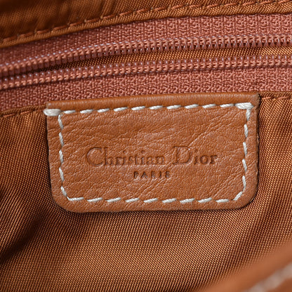 Christian Dior Calfskin Double Saddle Bag Brown 6 of 17