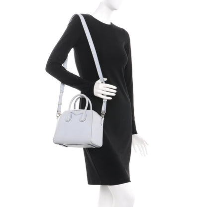 Givenchy Sugar Goatskin Mini Antigona Light Blue 2 of 16