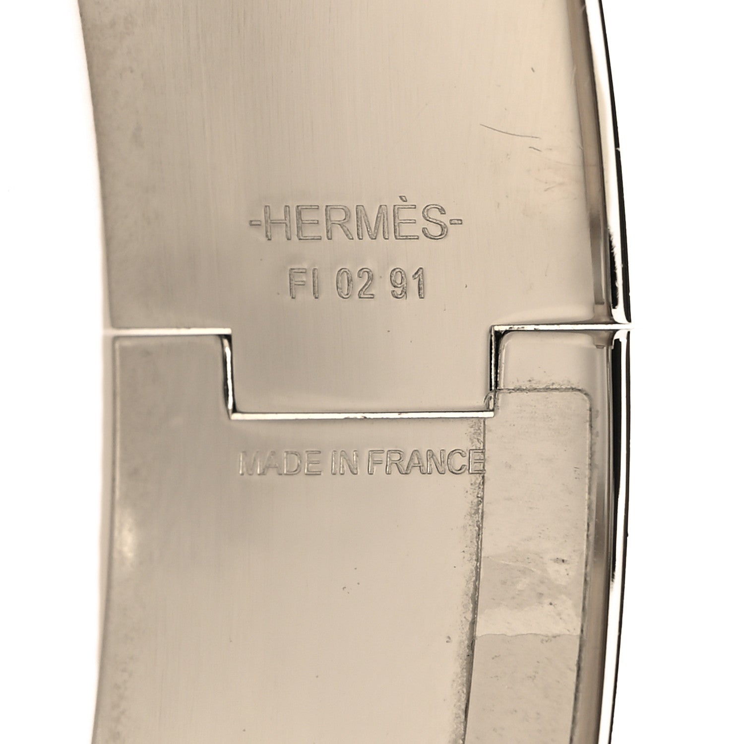 Hermes Enamel Wide Grand Apparat Remix Multico Clic Clac H Bracelet GM Lilas 4 of 4