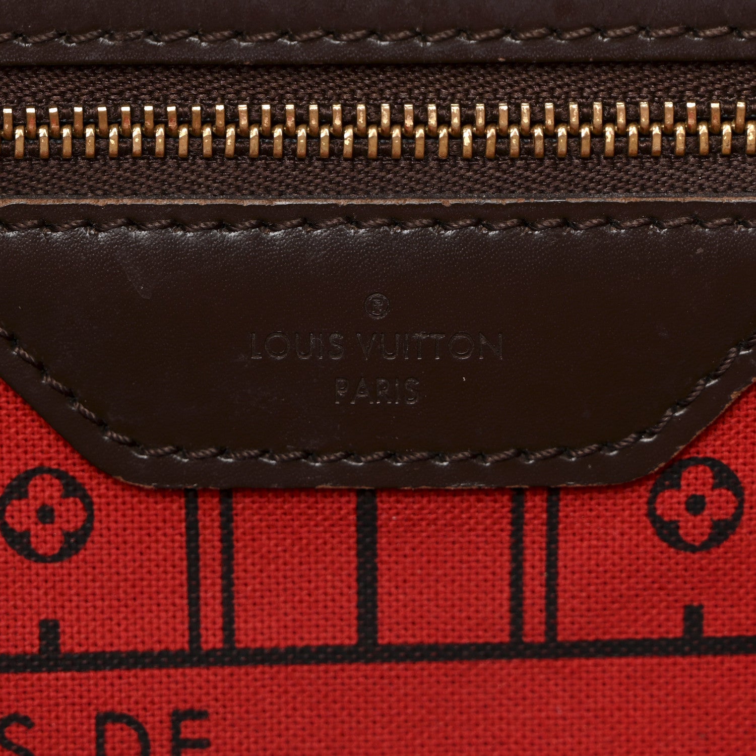 Louis Vuitton Damier Ebene Neverfull GM 6 of 15
