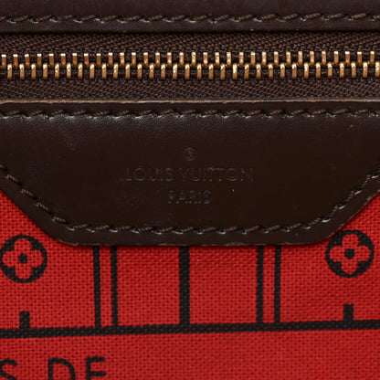 Louis Vuitton Damier Ebene Neverfull GM 6 of 15