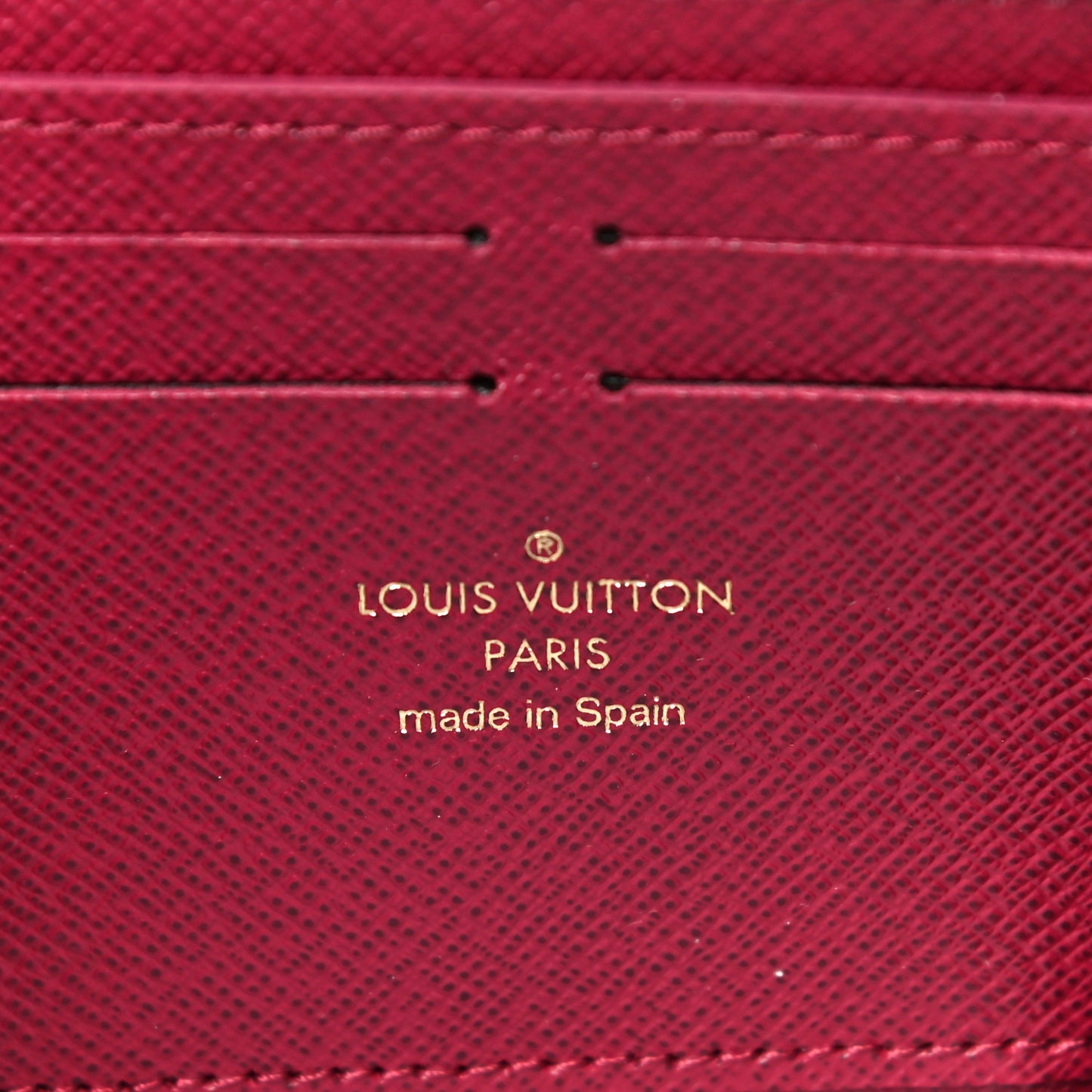 Monogram Clemence Wallet Fuchsia