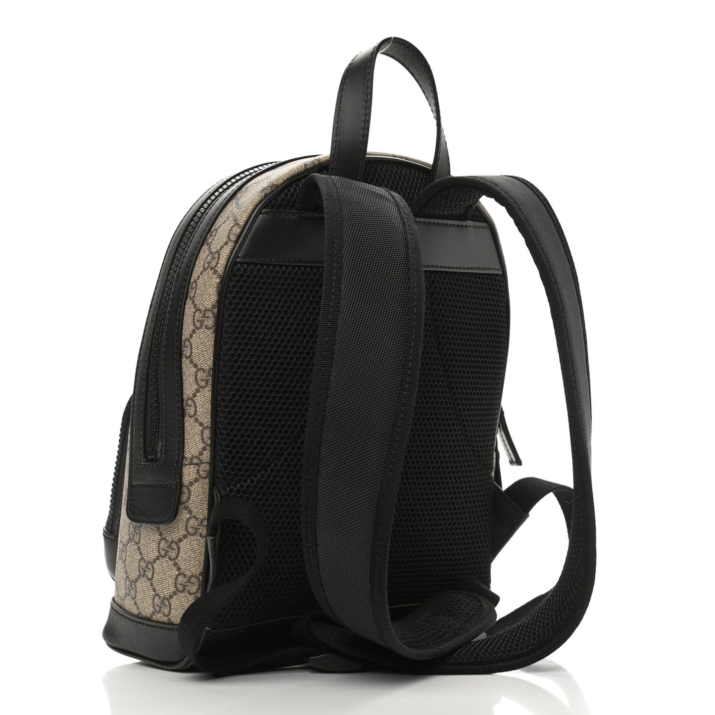 GG Supreme Monogram Small Eden Day Backpack Black