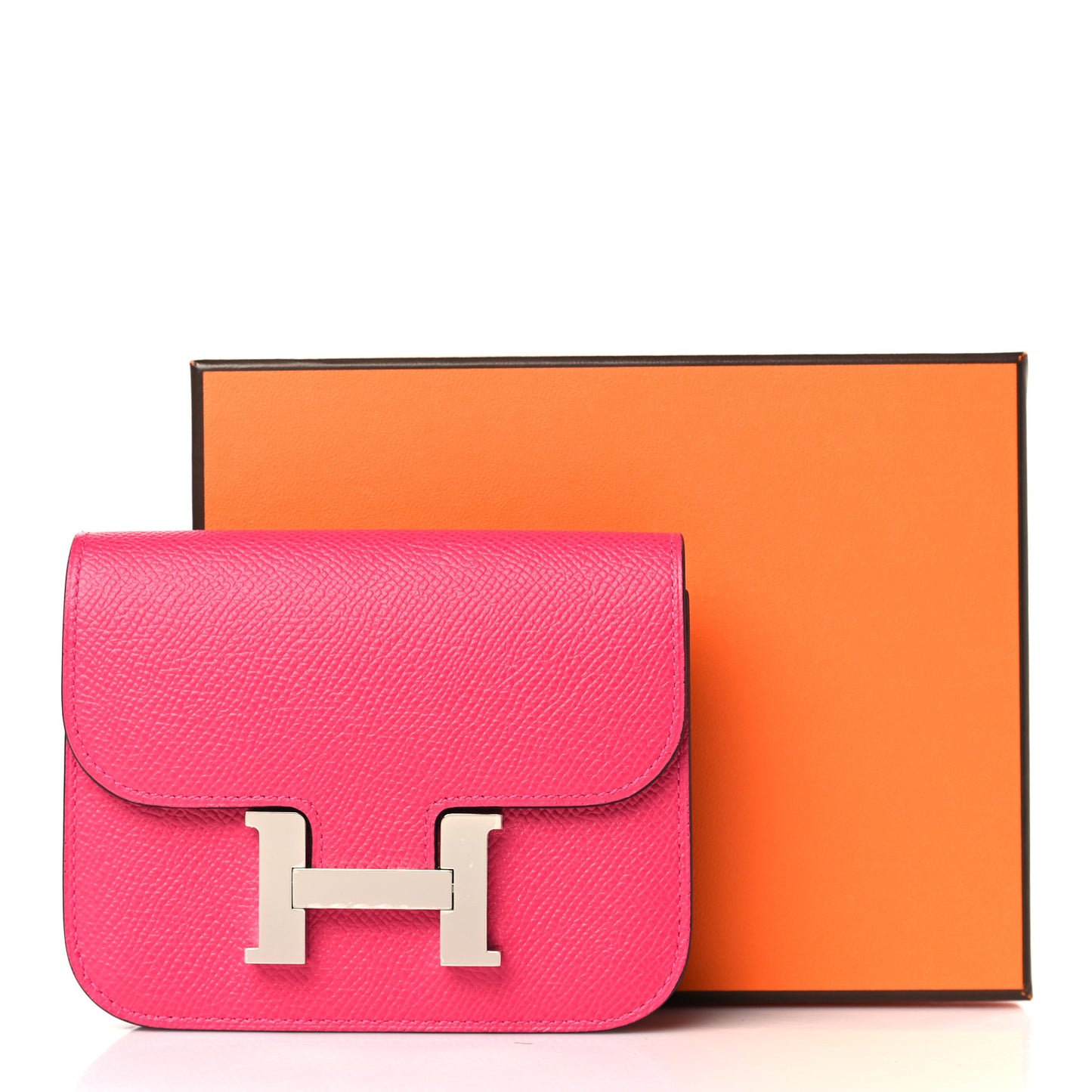 Epsom Constance Slim Wallet Rose Mexico