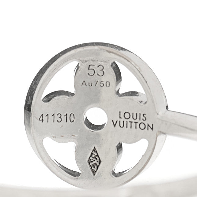 18K Yellow Pink White Gold Diamond Idylle Blossom Ring 3 Set 53 6.25