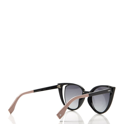Fendi Cat Eye Paradeyes Sunglasses FF 0136/S Black Pink 4 of 9