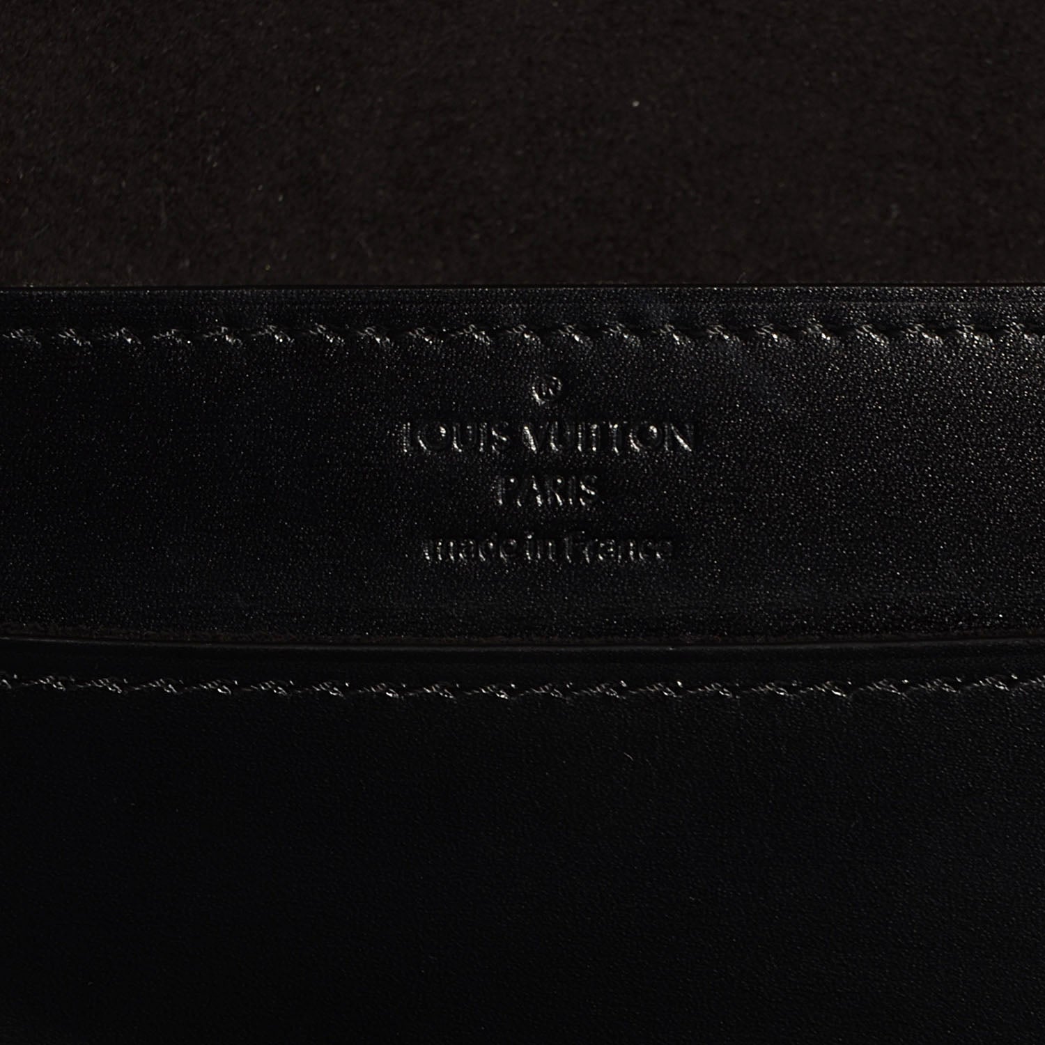 Louis Vuitton Calfskin Chain Louise Black 7 of 8