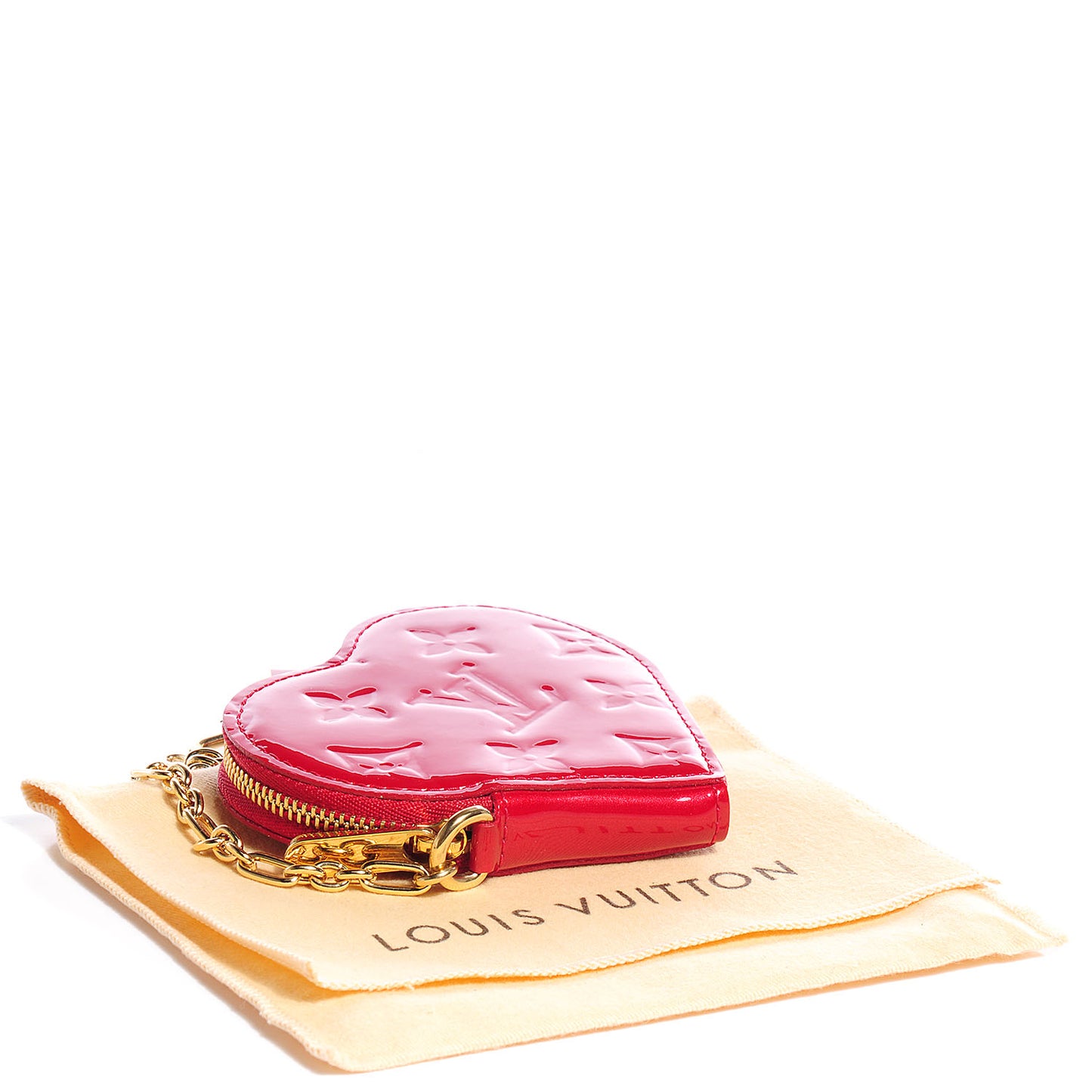 Vernis Coeur Heart Coin Purse Pomme D'Amour