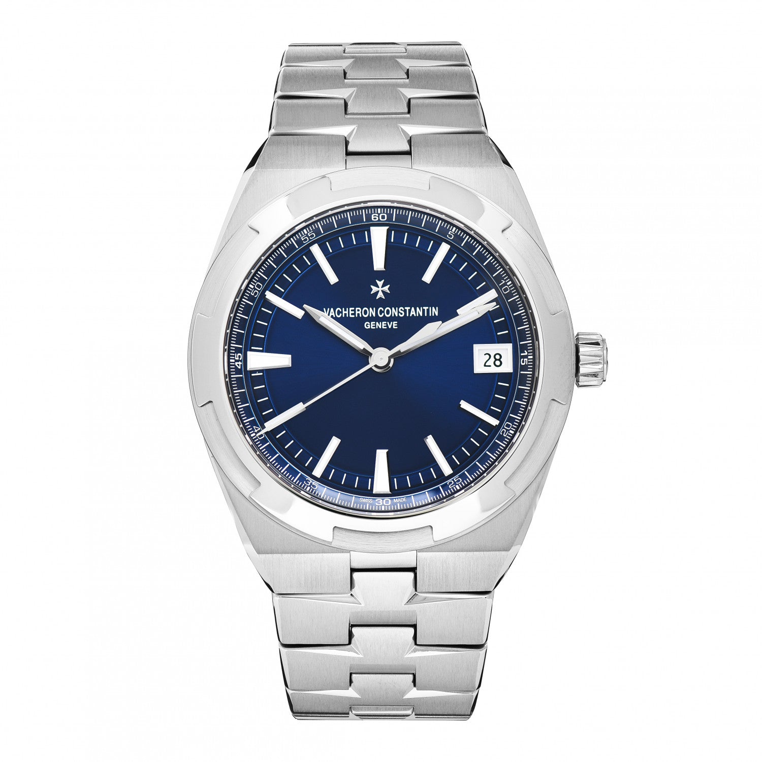 Vacheron Constantin Stainless Steel 41mm Overseas Automatic Watch Blue 4500V/110A-B128 1 of 4