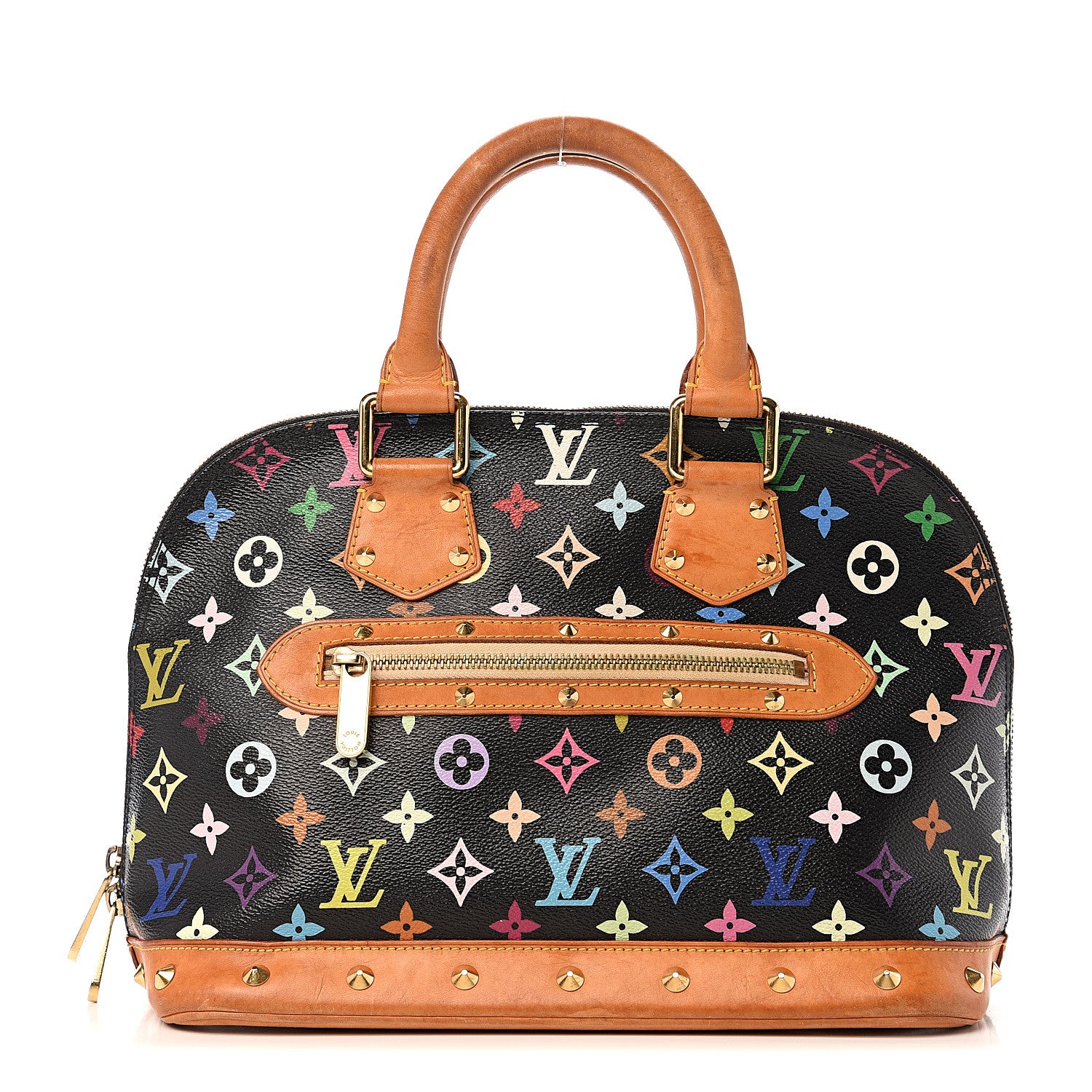 Louis Vuitton Monogram Multicolor Alma Black 1 of 18