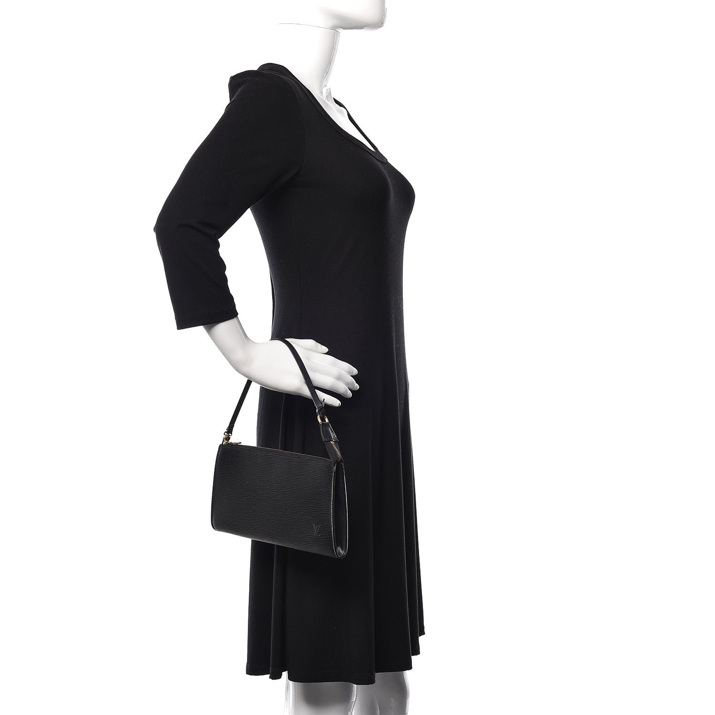 Epi Pochette Accessories 24 Black