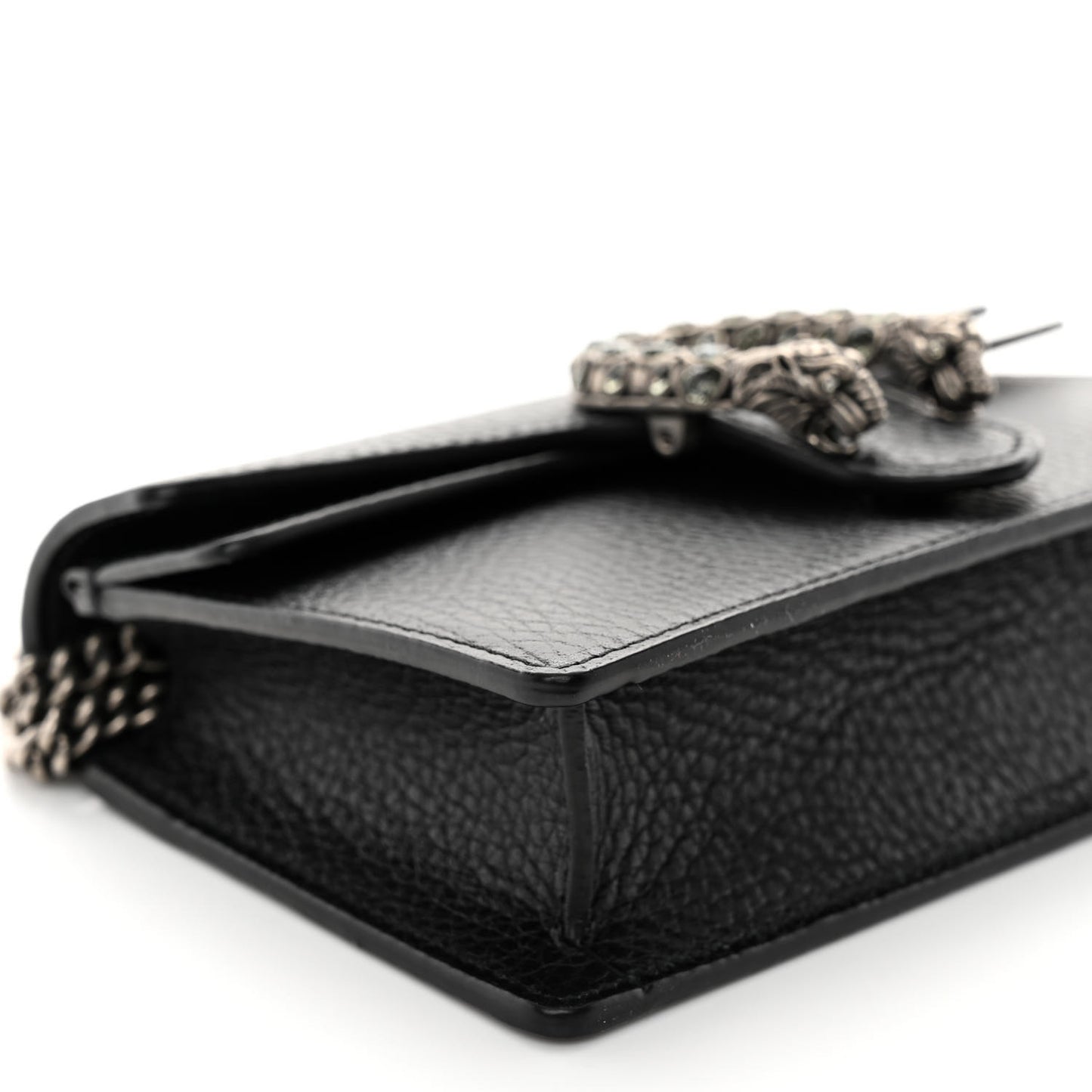 Calfskin Super Mini Dionysus Shoulder Bag Black